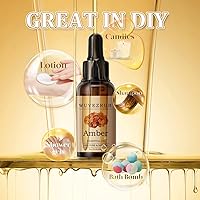 Vista 5 de Aceite Esencial de Ámbar 30 ml - 100% Aceites Puros y Naturales para Difusor de Aromaterapia - 1 fl oz/Ámbar
