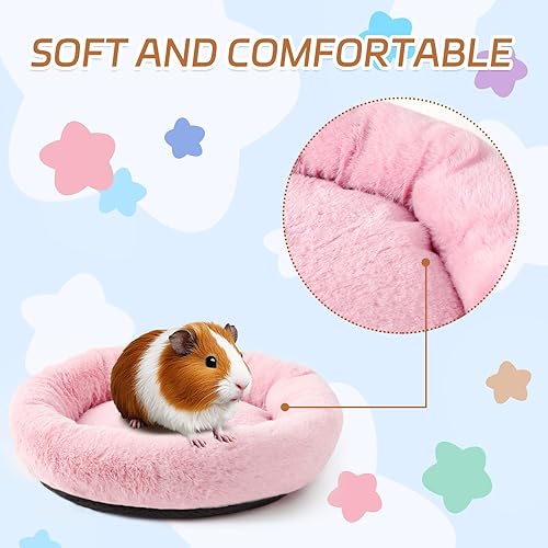 Miniatura 57 de FEBSNOW Camas de conejillo de indias, cama de hámster para hámster, erizo, ardilla, tortuga, lagarto y otros animales pequeños Azul