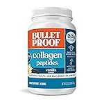 Bulletproof Vanilla Collagen Protein Powder with MCT Oil, 19g Protein, 42.3 Oz, Value Size, Collagen Peptides and Amino Acids for Healthy Skin, Bones and Joints