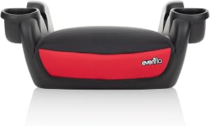 Evenflo Go Time No Back Booster (Racer Red)