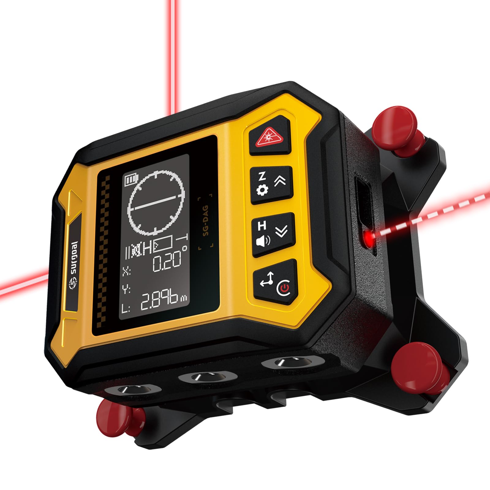 Photo 1 of 3-in-1 Surface Line Laser with Magnetic/Wall Mount, Digital Angle Finder