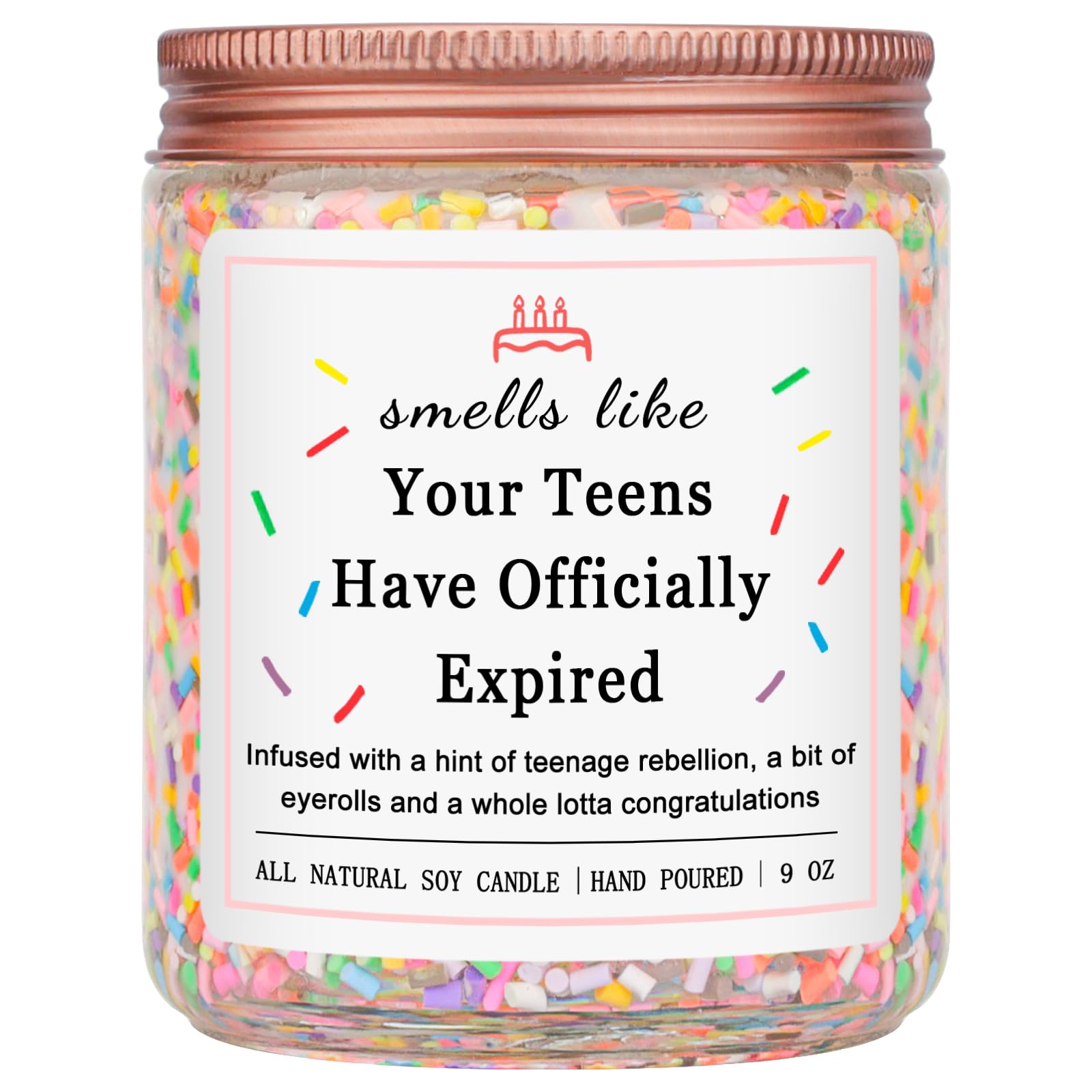 Homsolver 20 Year Old Birthday Gifts for Girls Her, 20th Birthday Candle