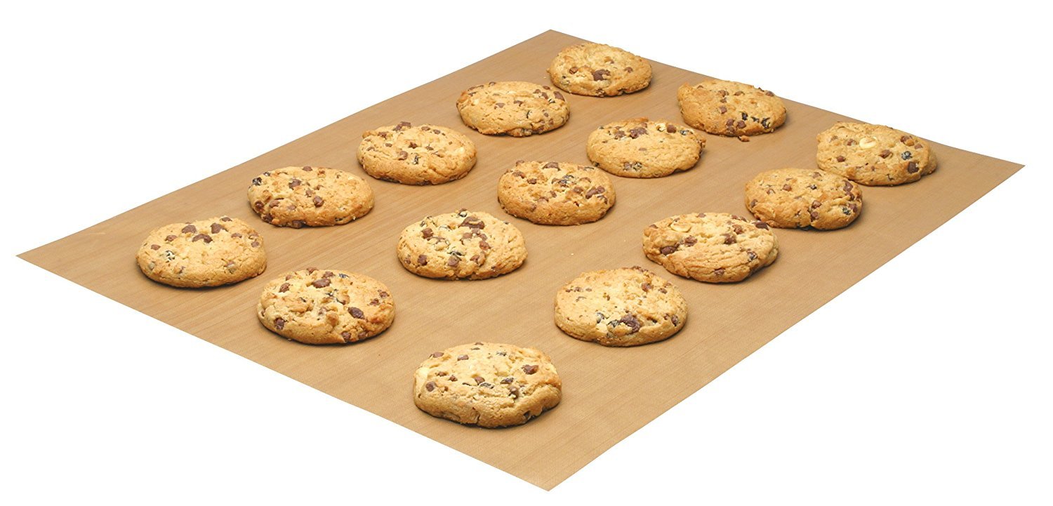 KitchenCraft Large Reusable Non-Stick Baking Mat, 40 x 33 cm (15.5" x 13")