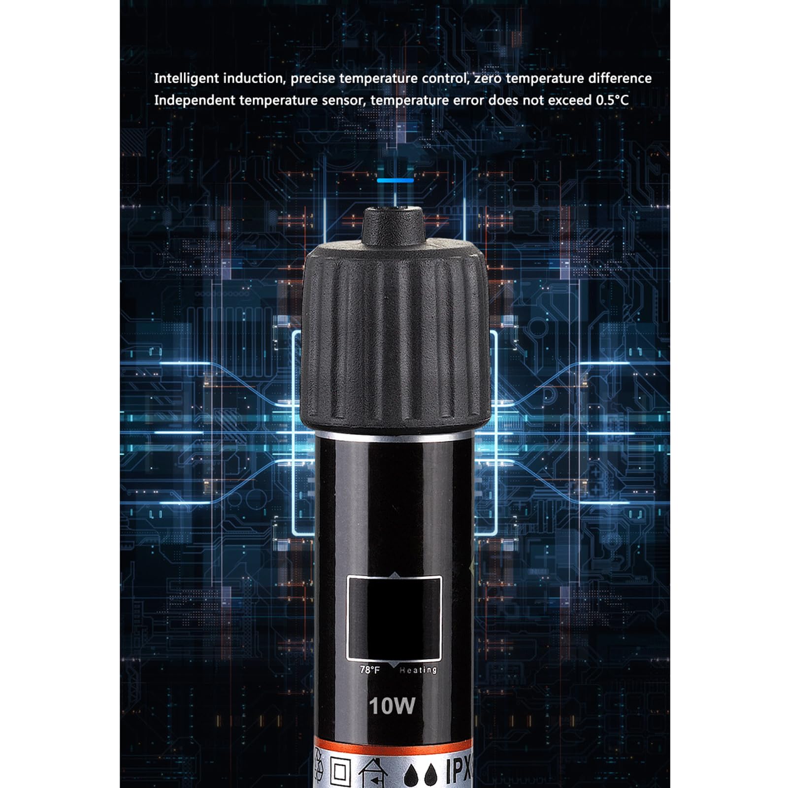 Mini Riscaldamento Rod Piccolo Acquario Automatico Temperatura Costante USB Termostato
