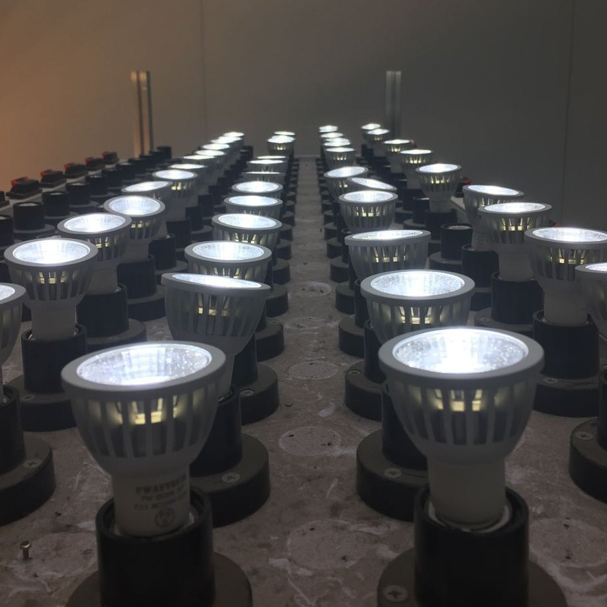 FWAYTECH LED電球 ez10口金 12V 昼白色5000K COB7W JR50ダイクロ型 ハロゲン電球50W～75W相当 スポットライトLED 密閉器具対応 (昼白色相当(5000K), 7W EZ10口金 30度(6個))