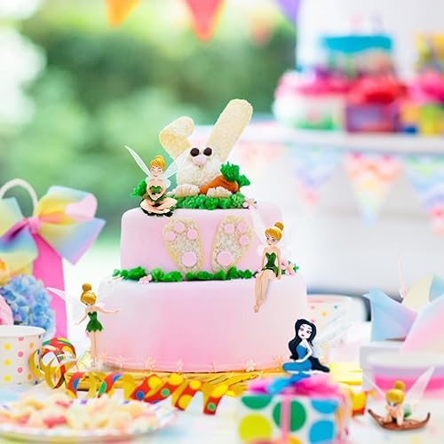 Miniatura 6 de 6 piezas de mini figuras de hadas para jardín de hadas, miniaturas de jardín de hadas, adornos de resina, hadas en miniatura para pastel