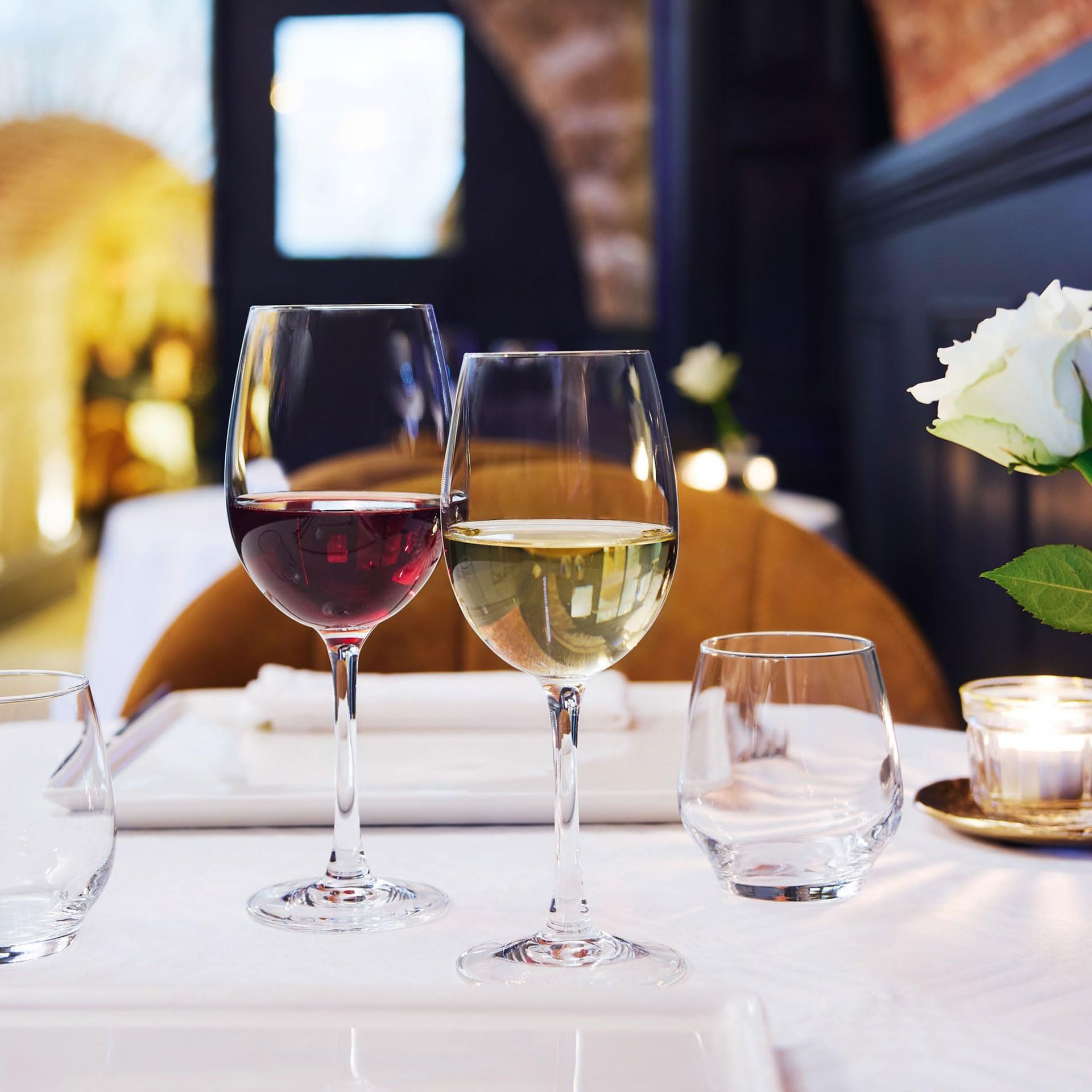 Chef & Sommelier - Collection Cabernet - 6 verres à pied Tulipe 35 cl - Fabriqués en France - Emballage renforcé