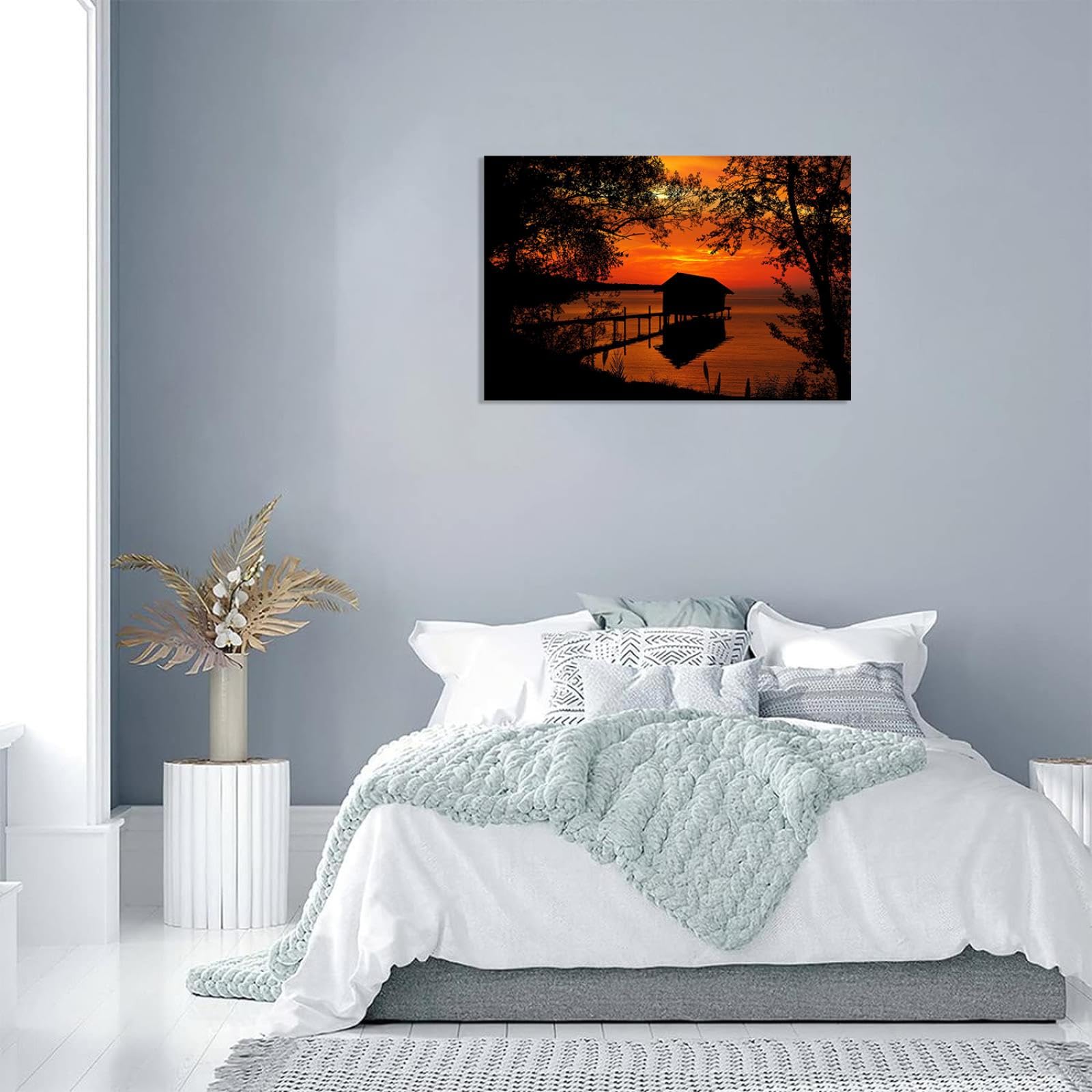 Amazon.com: Large Size HD Printed Painting，Landscape Canvas Wall