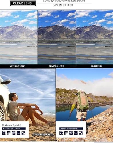 Miniatura 5 de Dzrige Gafas de sol redondas polarizadas hippie, clásicas, retro, punk, pequeñas y redondas, divertidas gafas de sol circulares pequeñas para