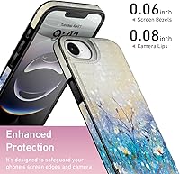 Vista 482 de LETO para iPhone 15 Pro Funda tipo cartera - Tapa tipo folio con patada - Diseños de moda - Tarjetero - Funda protectora para mujeres y niñas - 6.1