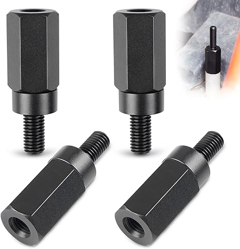 SKYJDM 4 elevadores de asiento compatibles con todos los modelos Can-Am Maverick X3, altura ajustable de 0.5 a 2 pulgadas para una mejor visibilidad