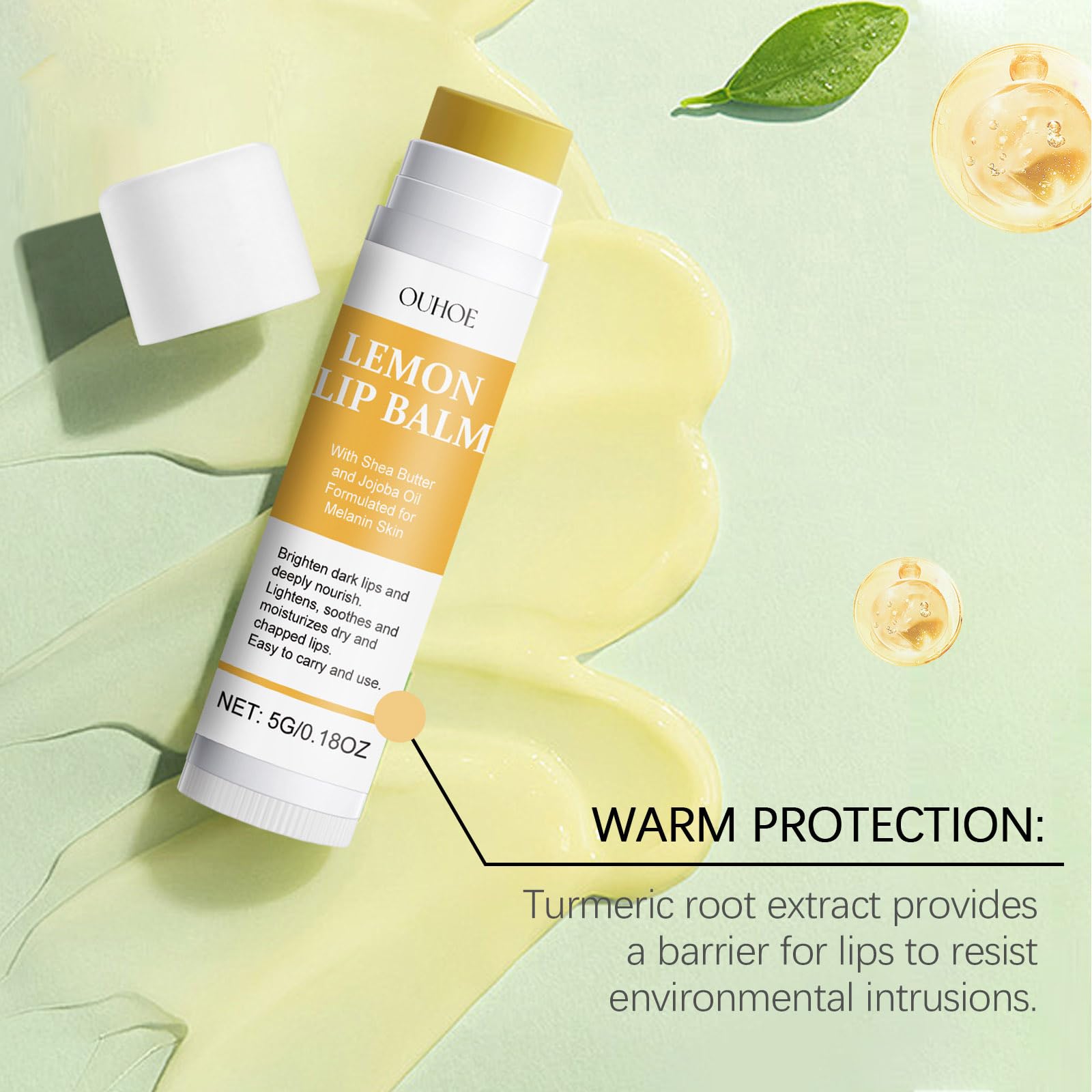 Amazon.com : Lemon Lip Balm,Lip Lightening for Dark LipsVitamin C Lip  Moisturizing Balm,Prevents Dry,Reduces Lip Lines,Organic Turmeric Lip Balm Lip Exfoliator Scrub for Lips Softening & Bright (2Pcs) : Beauty & Personal  Care