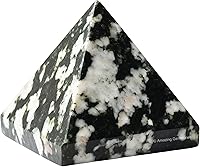 Vista 364 de Amazing Gemstone Amethyst Pyramid Crystal Healing Stones - 2" Great Pyramid Figurine of Natural Stone Pyramid for Meditation, Reiki, Chakra