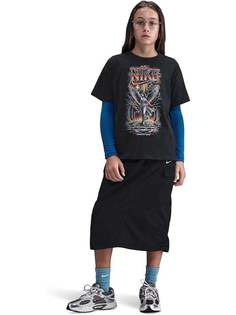 Black Nike Essential Tee (Little Kid/Big Kid)