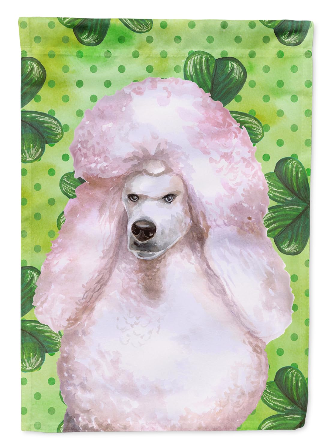 Caniche standard avec drapeau de la Saint-Patrick blanc taille S BB9891GF