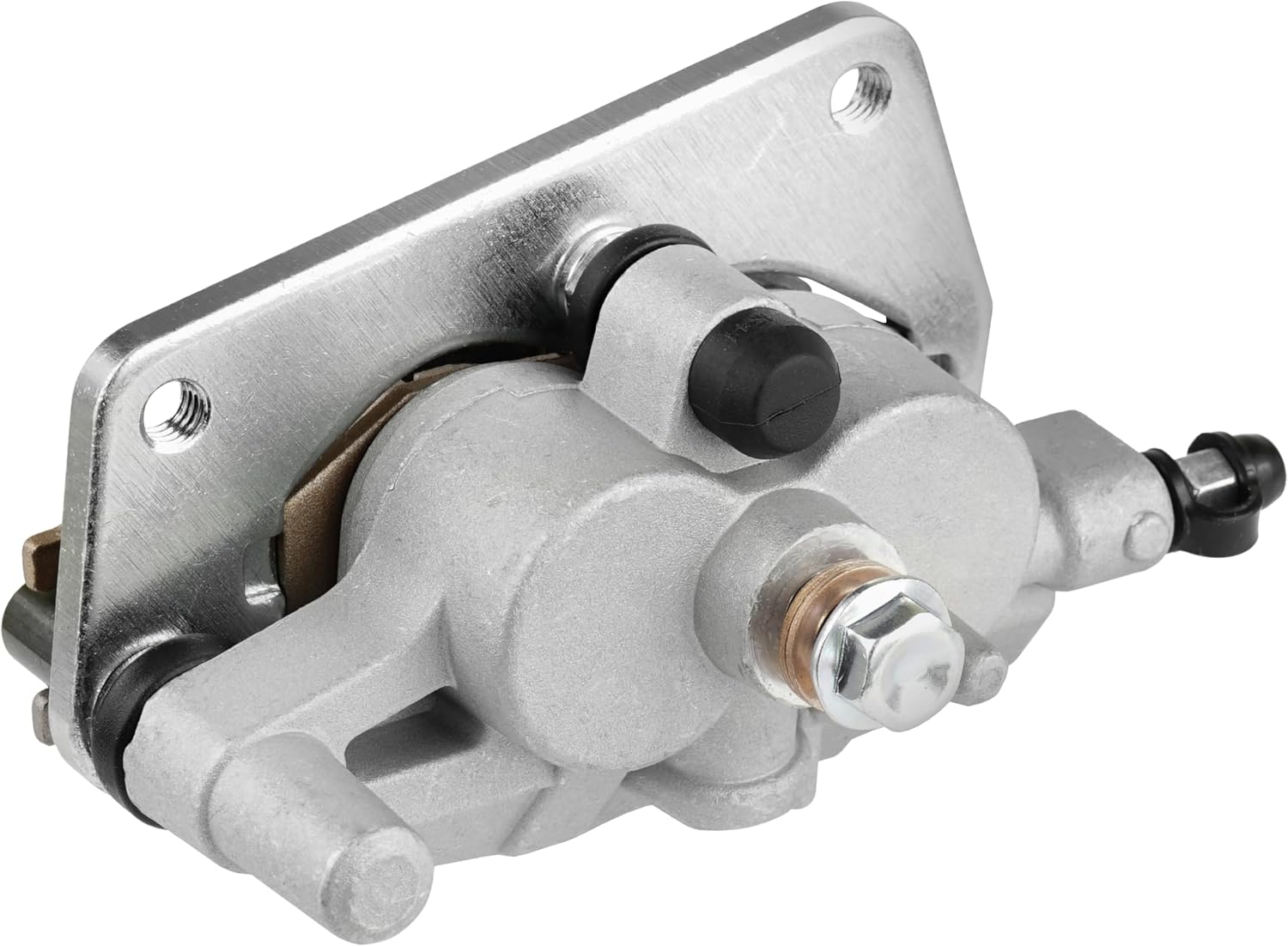 Caltric 1S3-2580T-01-00 1S3-2580T-00-00 Front Left Brake Caliper with Pads Compatible with Yamaha Raptor 700 700R YFM700R 2006-2026 / YFZ450R 2009-2026 / YFZ450X 2010-2011