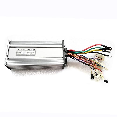 Miniatura 7 de Kit de motor eléctrico de CC sin escobillas de 2000 W, motor sin escobillas de 60 V 4300 rpm con controlador de velocidad de 36 A y kit de agarre