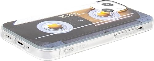 Miniatura 5 de Funda compatible con iPhone 13 Mini 80S, cinta de cassette a prueba de golpes, música fresca, funda protectora para iPhone 13 Mini de 5.4 pulgadas