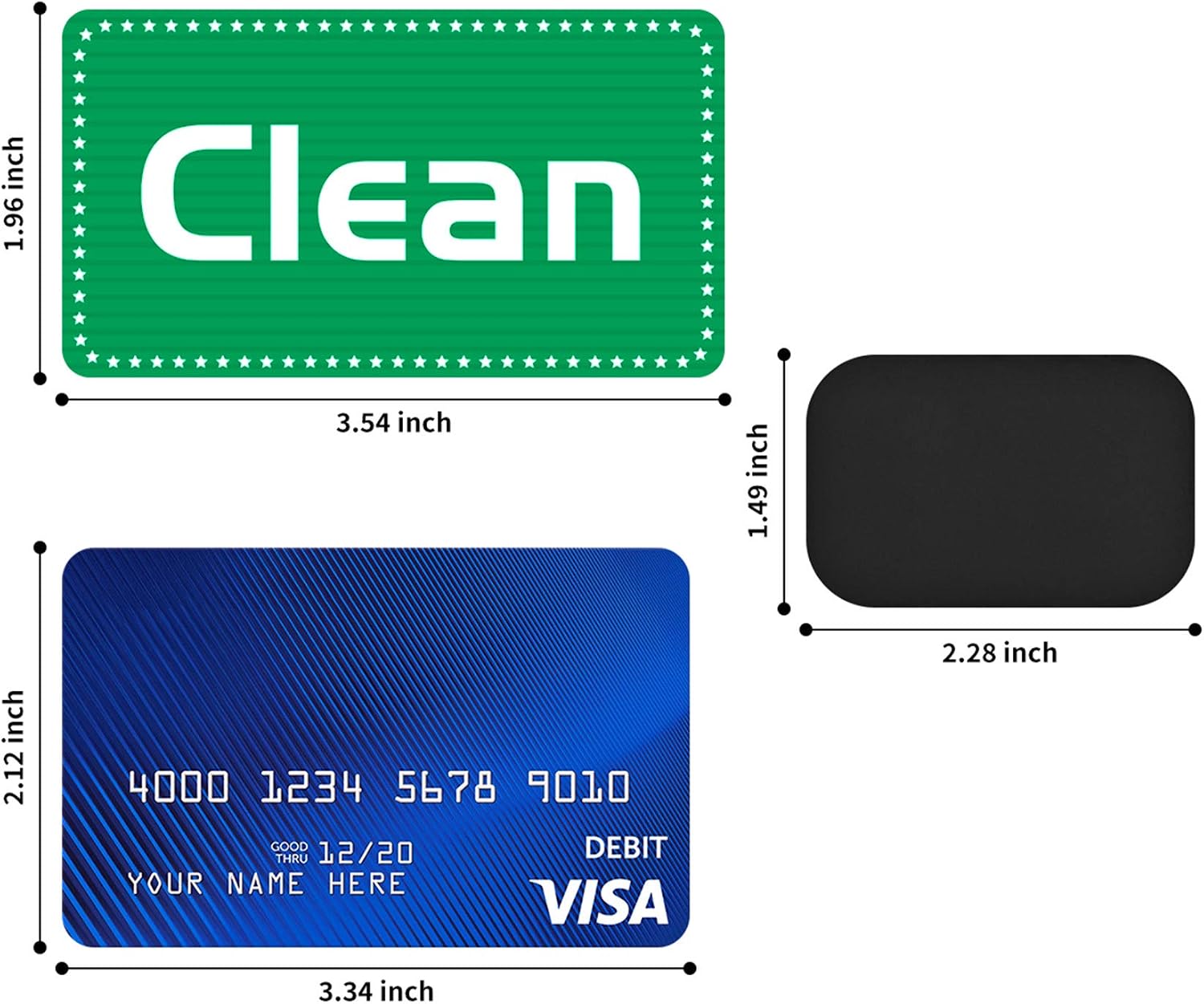 Dishwasher Magnet Clean and Dirty Sign Double Sided Flip Indicator Magnetic Metal Plate for Universal Kitchen Dish Laundry Machine