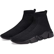 Hetios Girls Sneakers Running Shoes High-Heeled Socks Shoes Boys Athletic Sneakers Kids Sock Shoes Toddler/Little Kid/Big Kid