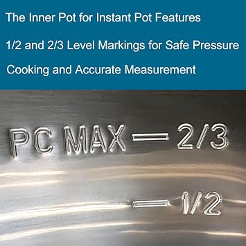 Inner pot 8QT for Instant pot 8 Quarts