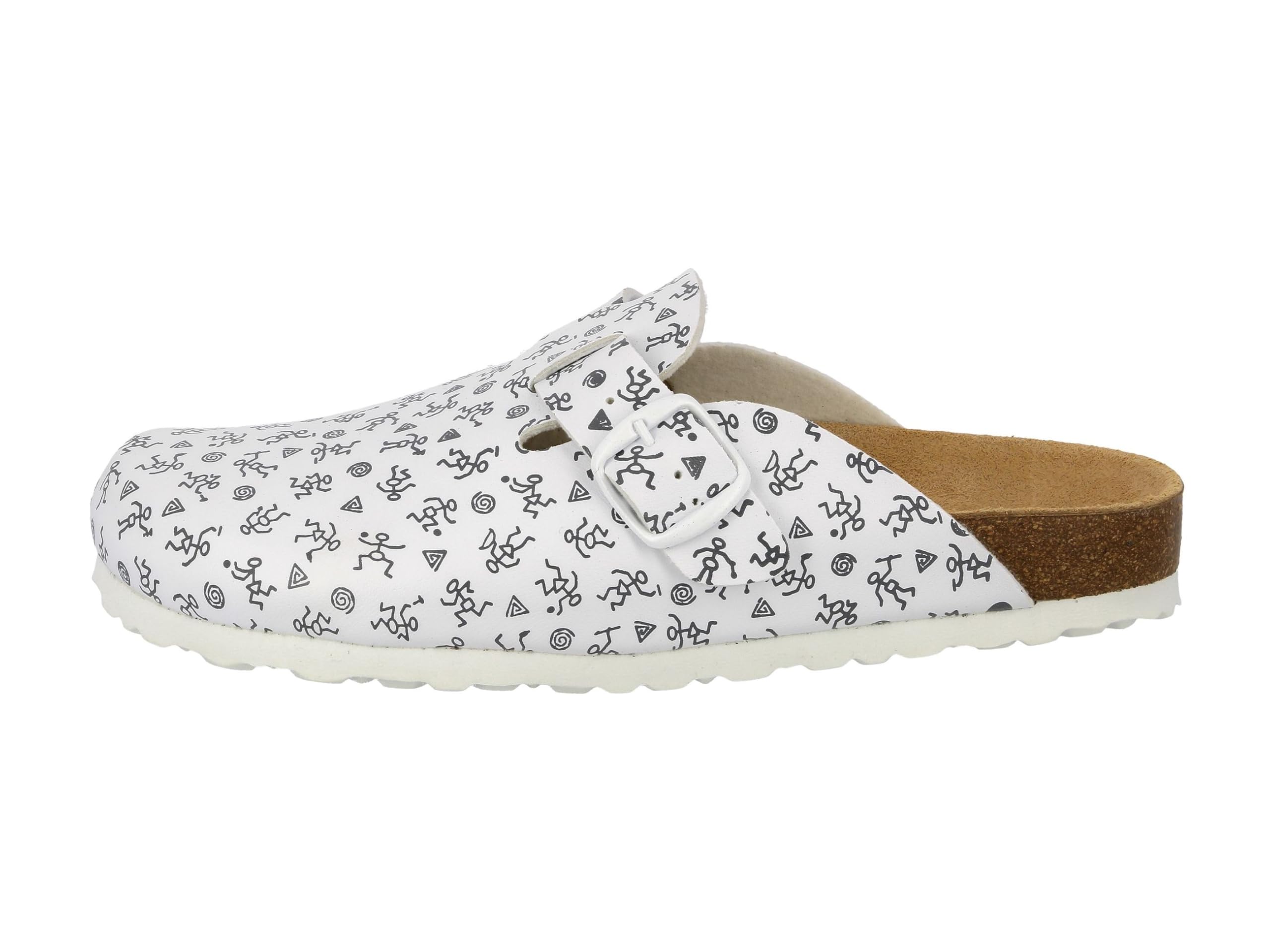 Lico Unisex Bioline Clog Print Pantoletten