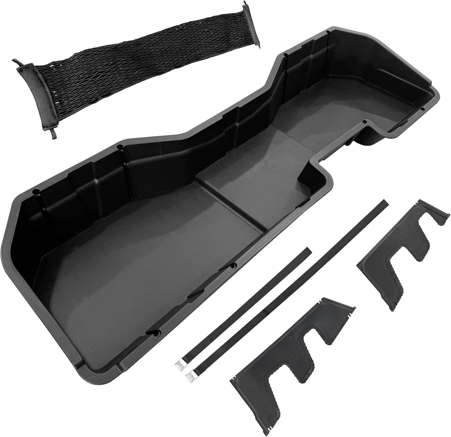 JDMSPEED Underseat Storage Box Console Replacement For Chevy Silverado 1500 2014-2018 2500 HD 3500 HD 2015-2019 Replacement For GMC Sierra 1500 2014-2018 2500 HD 3500 HD 2015-2019 Seat Storage Box