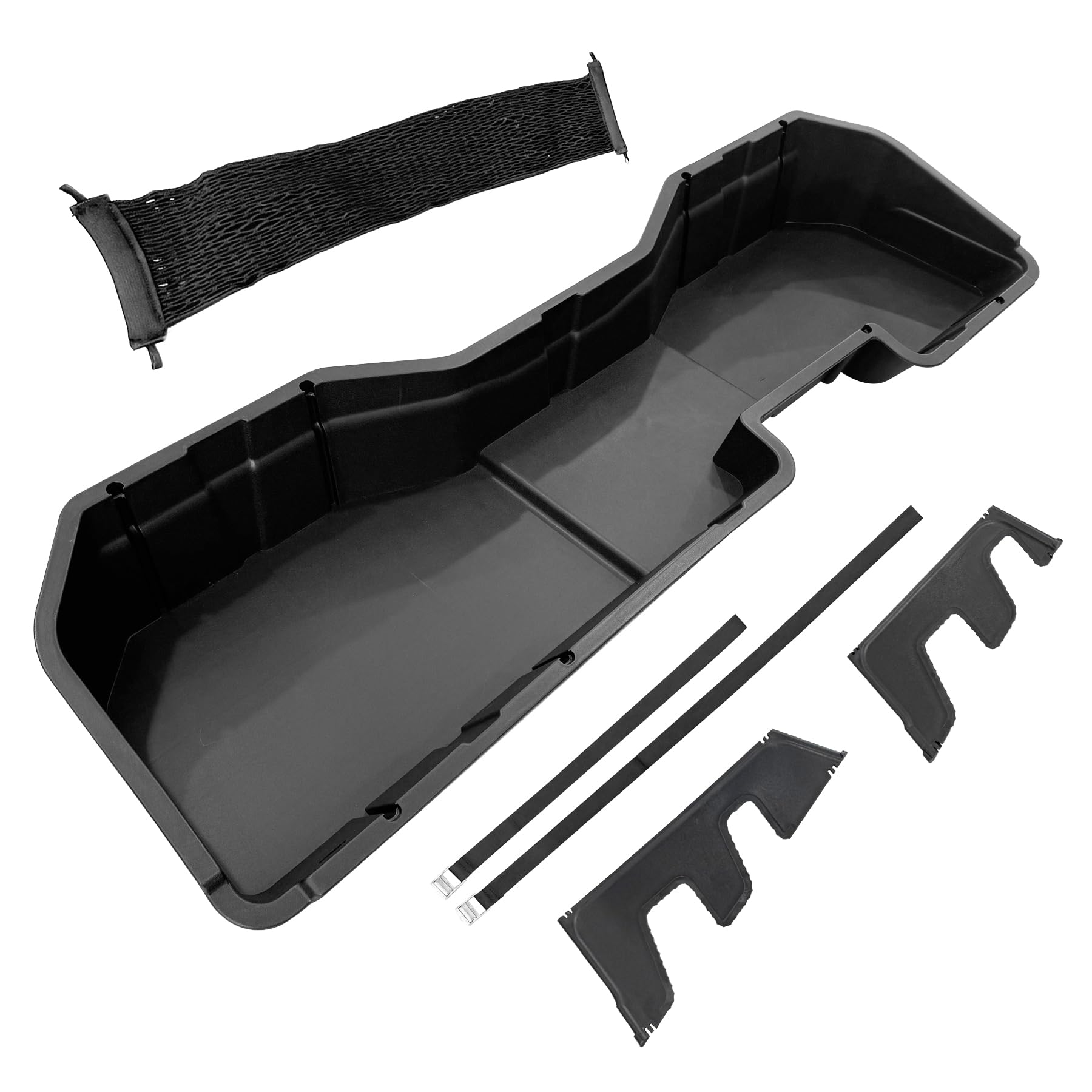 JDMSPEED Underseat Storage Box Console Replacement For Chevy Silverado 1500 2014-2018 2500 HD 3500 HD 2015-2019 Replacement For GMC Sierra 1500 2014-