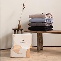 Vista 7 de Konny Funda de invierno para bebé chaqueta de forro polar para mujer abrigo de maternidad chaleco con capucha de lactancia beige talla grande