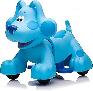 Bang Toys Cachorro Elétrico Rideamals Blues Clues 6V Recarregável Azul