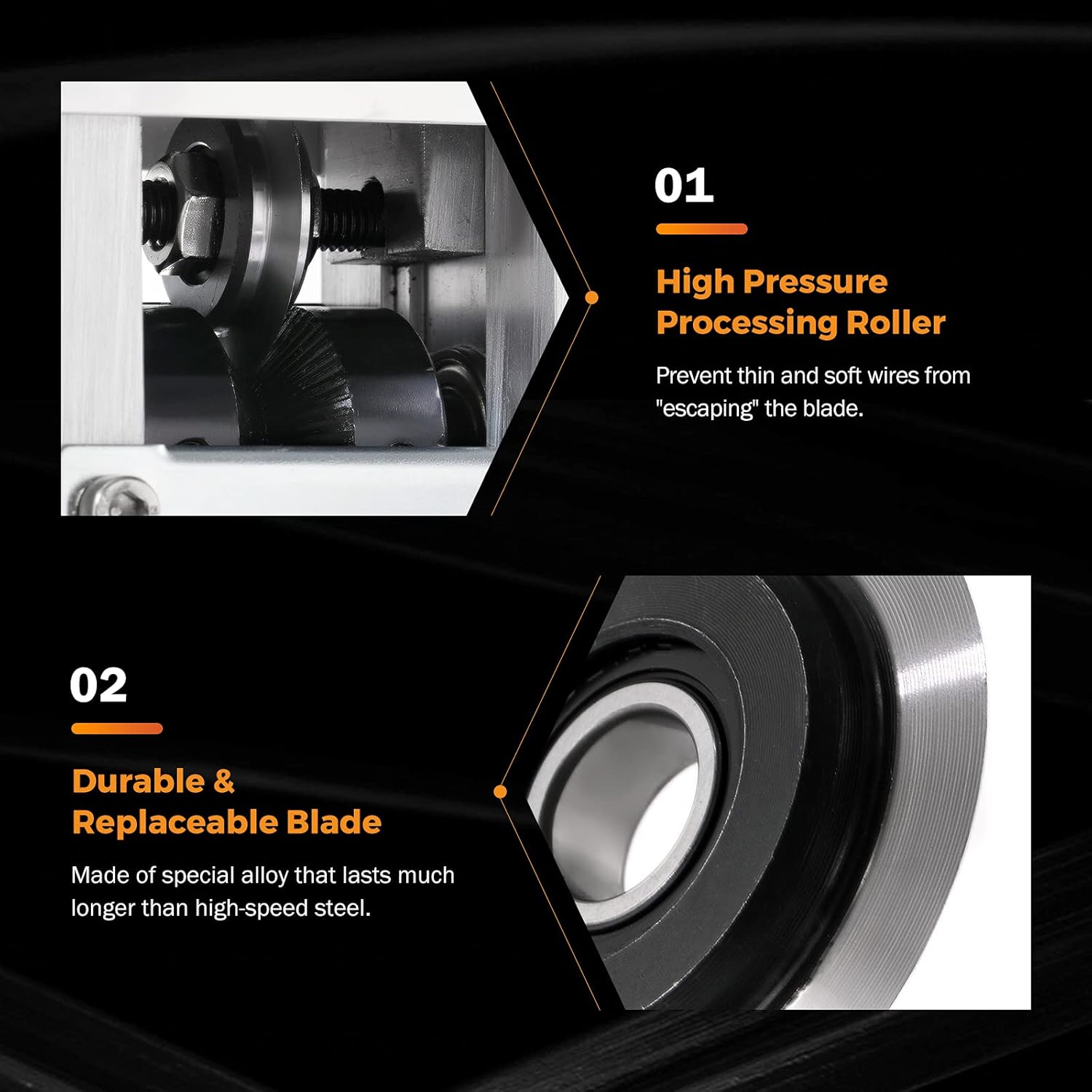 Best Cyber Monday 🔥 BEAMNOVA Manual Wire Stripping Machine Hand Crank Stripper for Scrap Copper with Drill, Feeding Panel and Screws