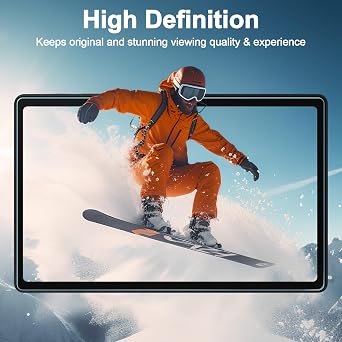 Caweet Samsung Galaxy Tab A9+ / A9 Plus Case and Screen Protector 2-Pack 11 Inch 2023 Released, Black