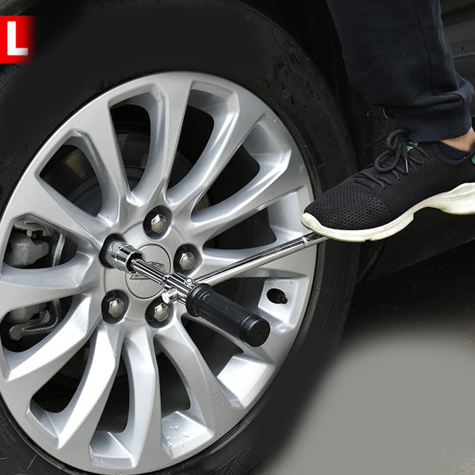 Chiave a croce per auto per auto automobilistiche 17-19mm 21-23mm smontaggio chiave a bussola officina meccanica chiave a croce pneumatico