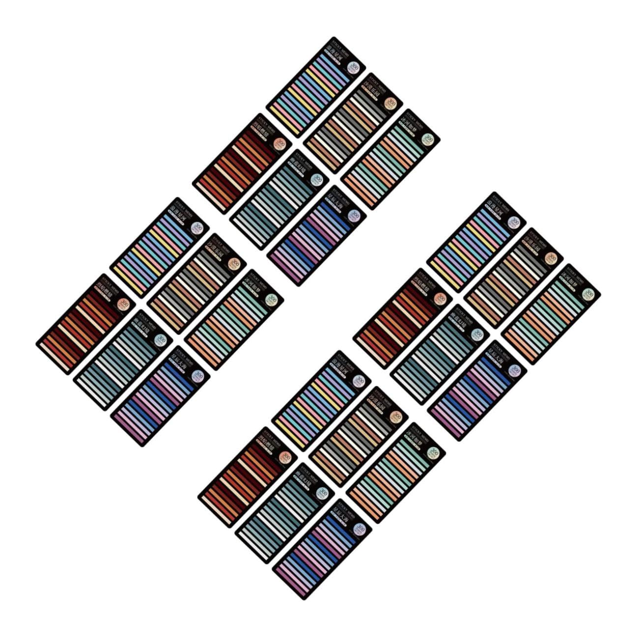 HOMSFOU Juegos Pegatinas Lindo Estacionario Almohadilla De La Nota Etiqueta De Marcador De Página Conformado Autoadhesivo De Pegajoso Pastel Marcadores De Página La Mascota