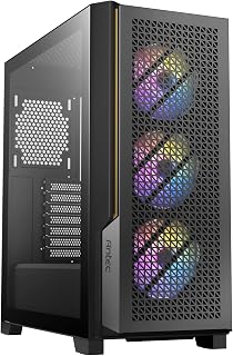 Antec Performance Series P20C ARGB, Massive Metal Mesh Front Panel, 3 x 120mm ARGB Fans & ARGB Hub, Type-C 3.2 Gen2 Ready,... Price In India