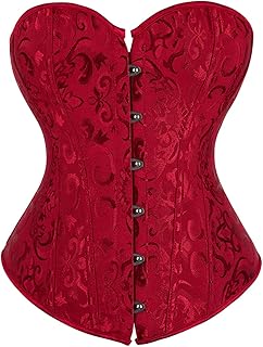 Cintura estrecha un vestido jacquard de moda para las mujeres para adelgazar el abdomen, moldear el cuerpo tonifica el pecho polainas postnatales, rojo, L