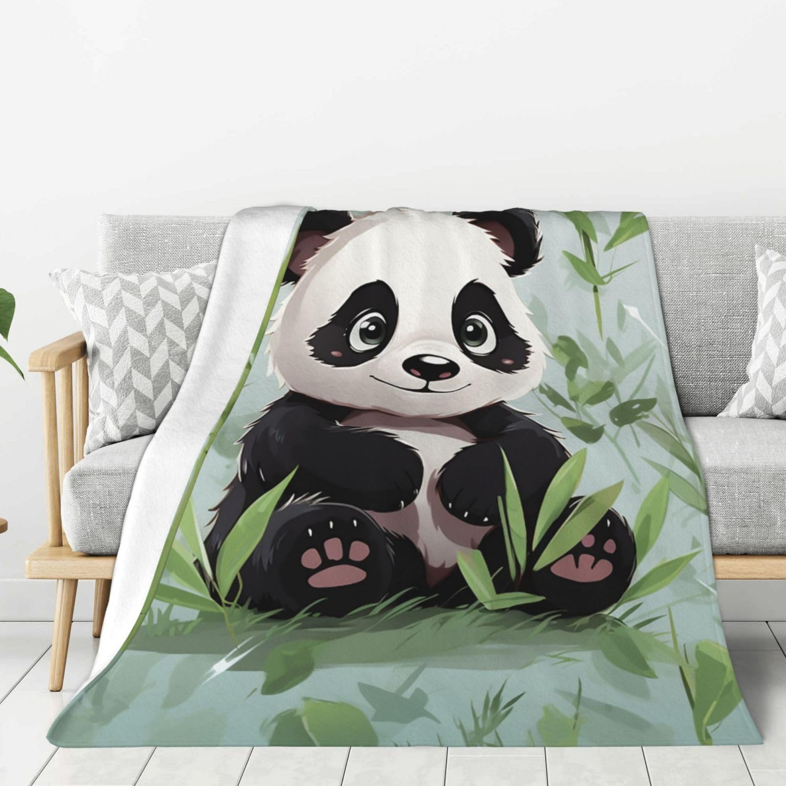 Couverture flanelle de bambou de qualité supérieure pour lit double