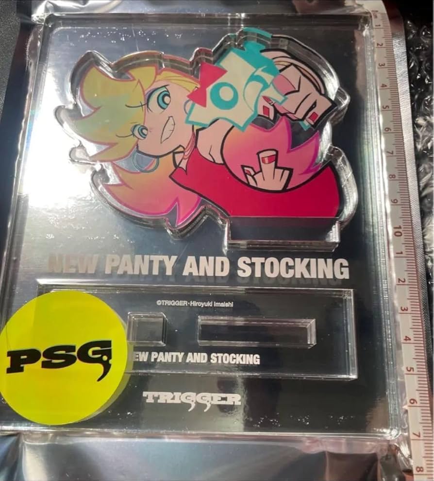 Amazon.co.jp: パンティ&ストッキングwithガーターベルト アクリル