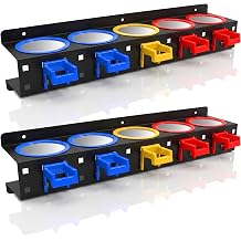 2Pcs Spray Bottle Storage Rack with Extra Abrasive Holder