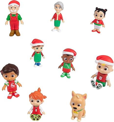 Miniatura 4 de CoComelon Calendario de Adviento 2025, juego de juguetes de 24 piezas, juego de Navidad que incluye figuras de personajes y accesorios, cuenta con