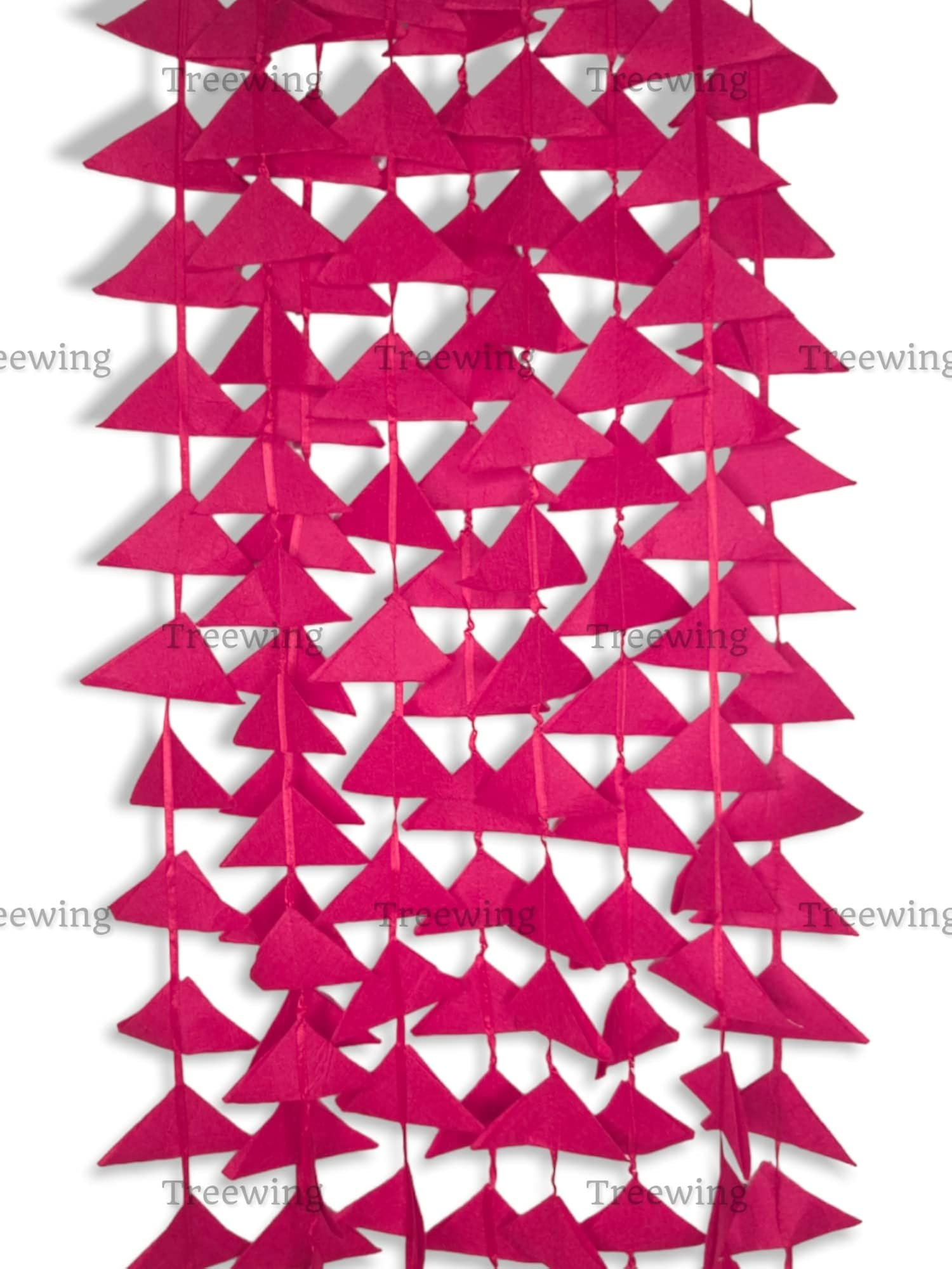 Decorative Triangle Net Cloth Garlands for Mehndi