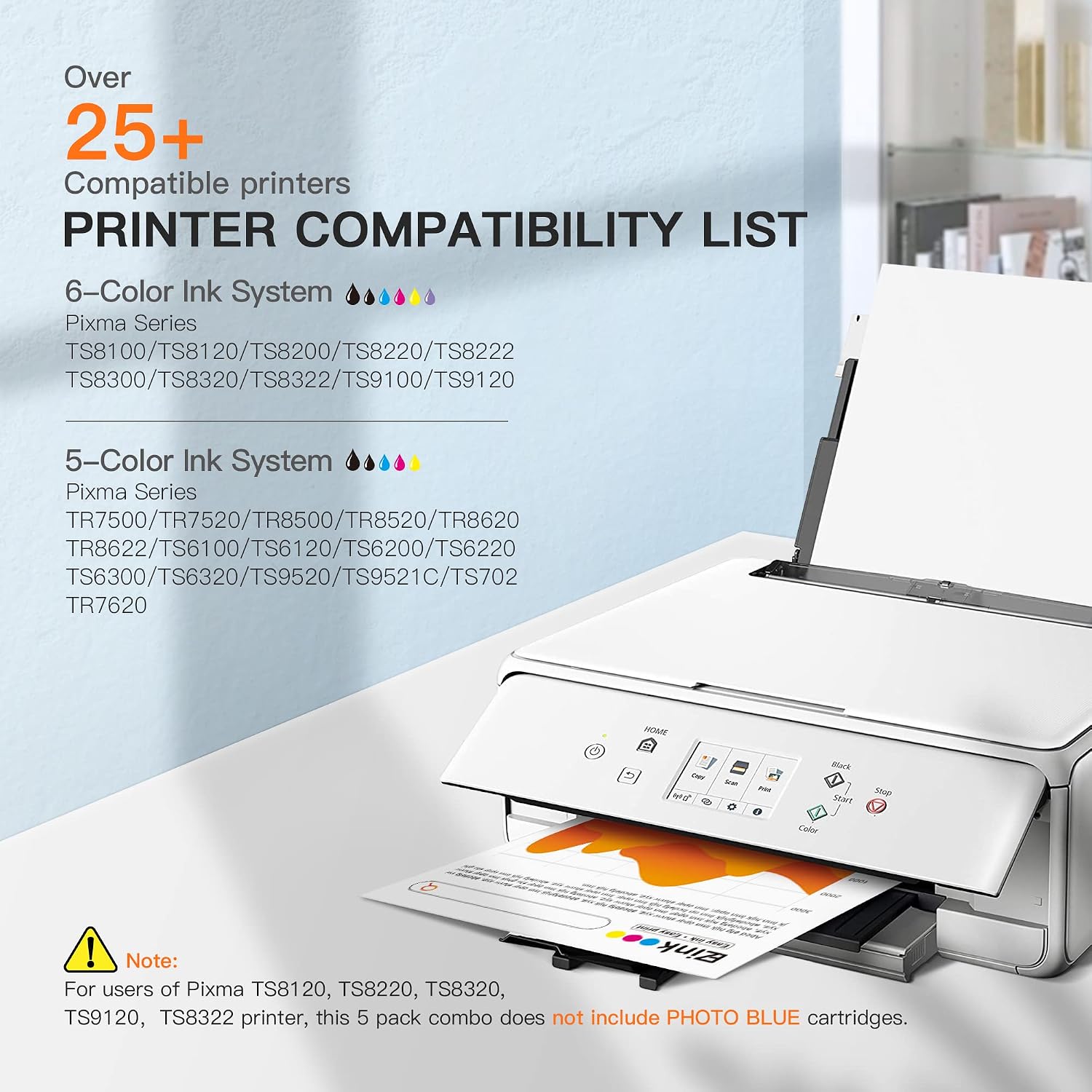 E-Z Ink (TM Compatible Ink Cartridge Replacement for Canon PGI-280XXL PGI 280 XXL Compatible with PIXMA TR7520 TR8520 TS6120 TS6220 TS8120 TS8220 TS9120 TS9520 TS9521C Printer (4 Black)