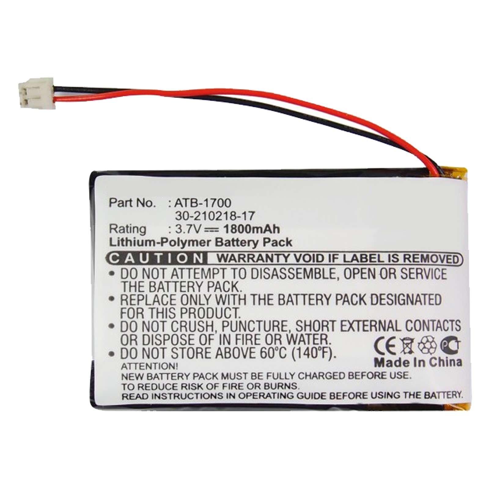 Empire Laboratories RTI T3V LI-POL 1800mAh-Battery