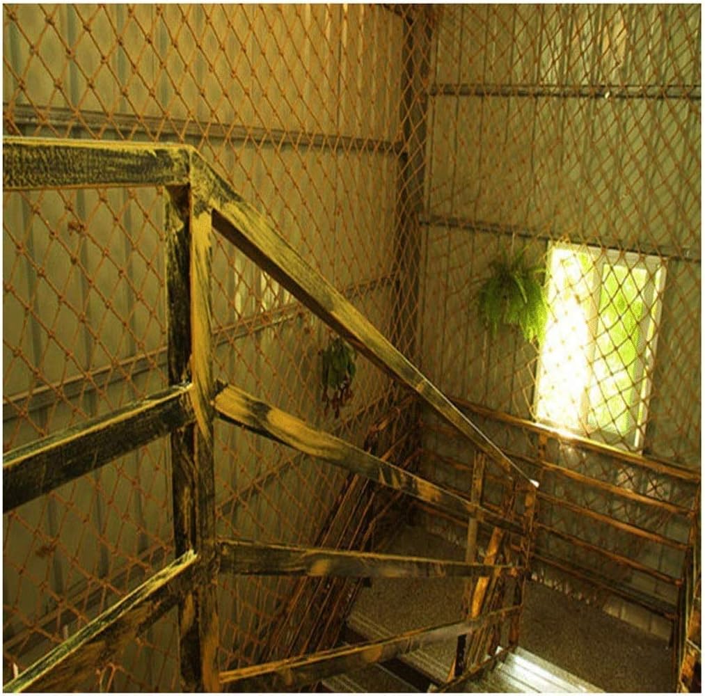 Mediterranean Decorative Net for Wall & Party Decoration, 5x6m (16.4x19.7 ft) Hemp Rope Photo Backdrop, Ideal for Home Decor & Event Styling