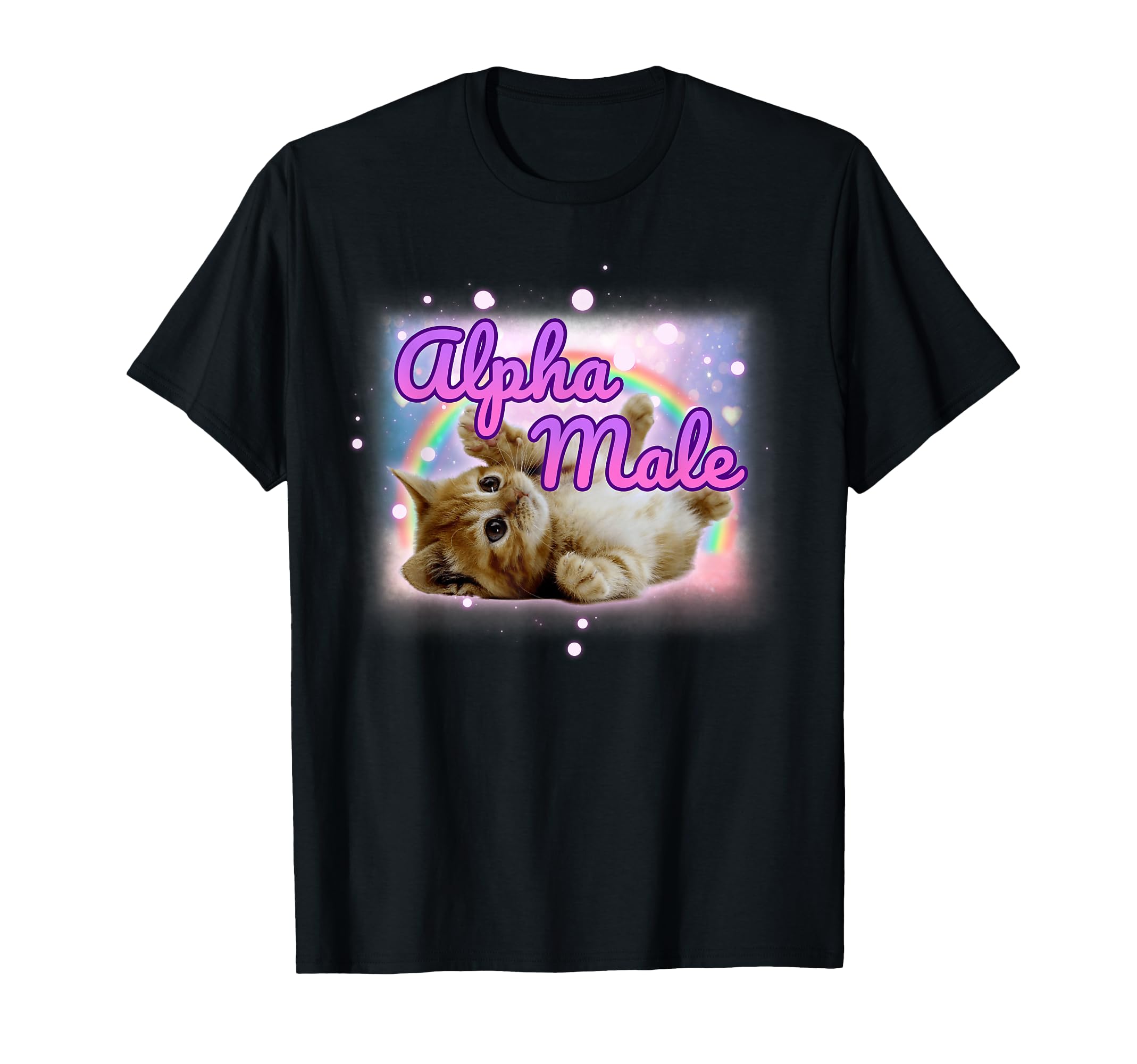 Clothing Alpha Male Kitten Shirt Alpha Male Cat Meme T-Shirt Fashion