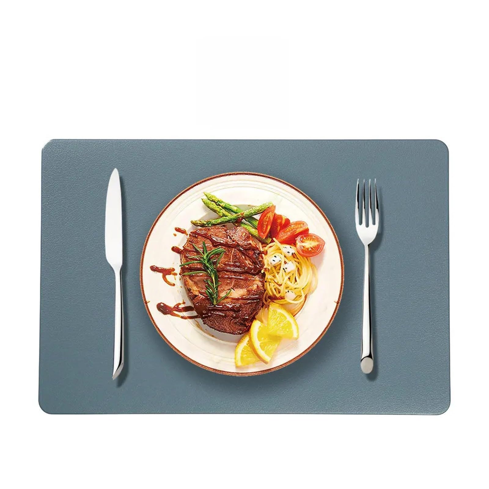 Solid Color Placemats 4pc PU Solid Color Place Mats 30x45cm