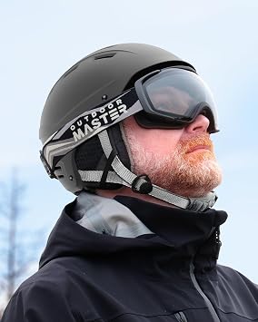 OutdoorMaster MIPS Ski Helmet - Kelvin II MIPS Snow Sport Helmet Snowboard Helmet for Men Women & Youth