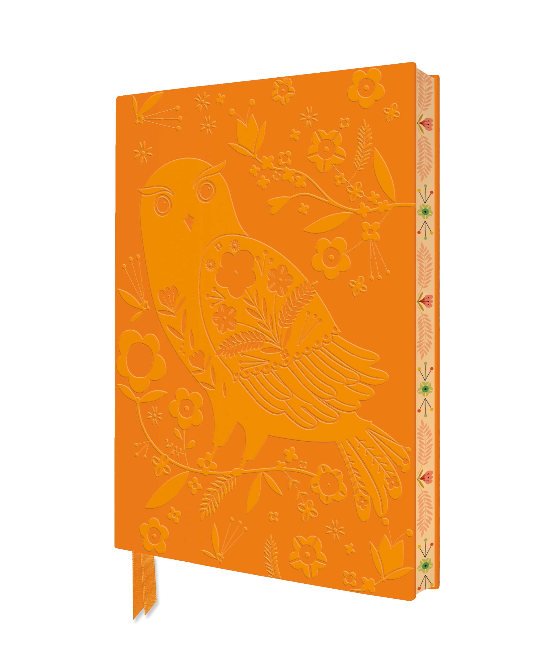 Bee Brown Folk Owl Artisan Art Notebook Flame Tree Journals 9781835625460