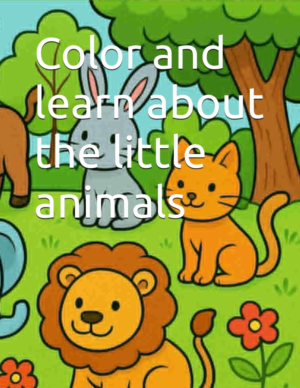 Color and learn about the little animals
