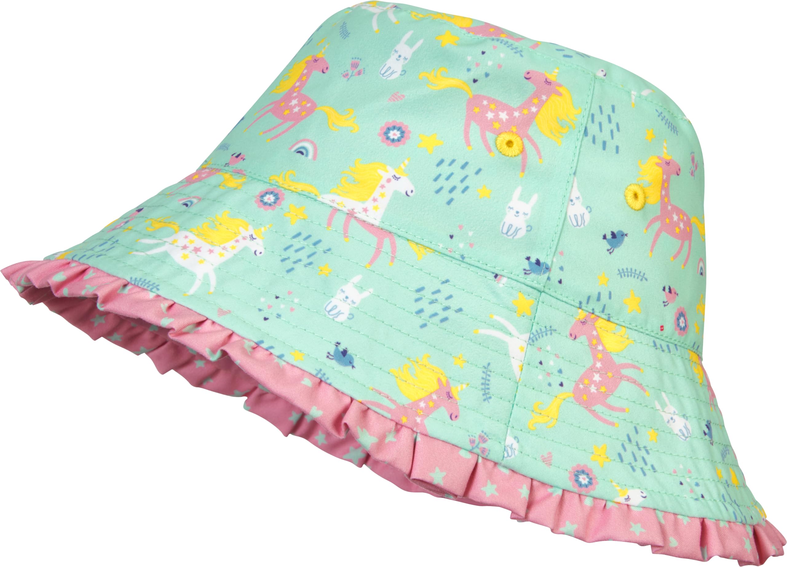 Playshoes Mädchen Bademütze Kopfbedeckung Uv-Schutz Sonnenhut
